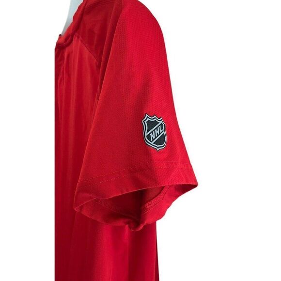 Mens Large Columbus Blue Jackets Authentic Pro Fanatics Shirt Ice Hockey NHL - Picture 2 of 6